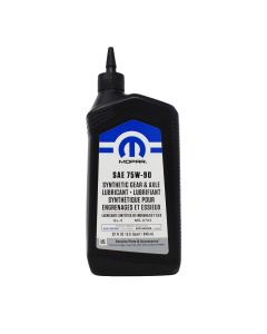 mopar sae 75w-90 synthetic gear & axle lubricant 0,946 l